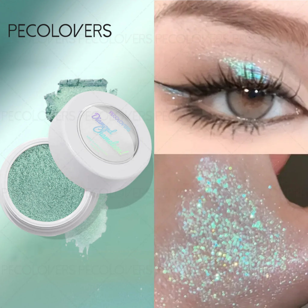1PC Chameleon Glitter Eyeshadow Powder - Pearly Shimmer, Easy to Apply, Lazy Eyeshadow, Christmas Gift Zpaxo