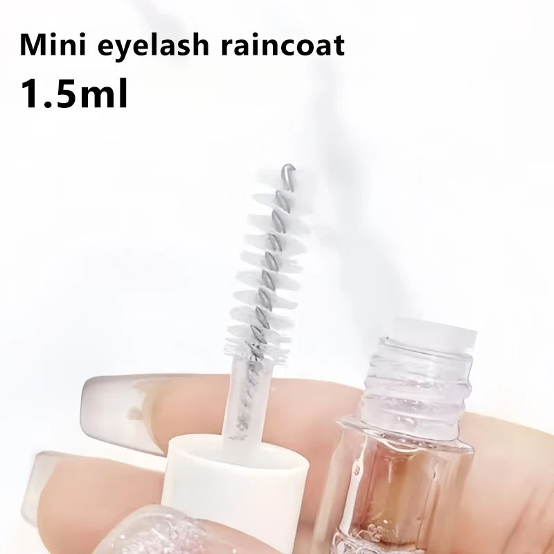 1.5ml Mini Lash Styling Sealant Fast Drying Soft Brush Eyelashes Styling Gel Non-White Residue for Salon Household Makeup Tools Zpaxo
