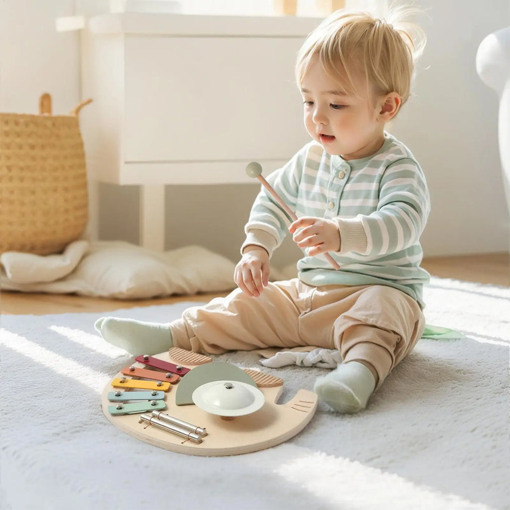 Musical Toys For Toddler Kids Elephant Musical Baby Toys Educational Xylophone Chime Developmental Percussion Instruments For Zpaxo