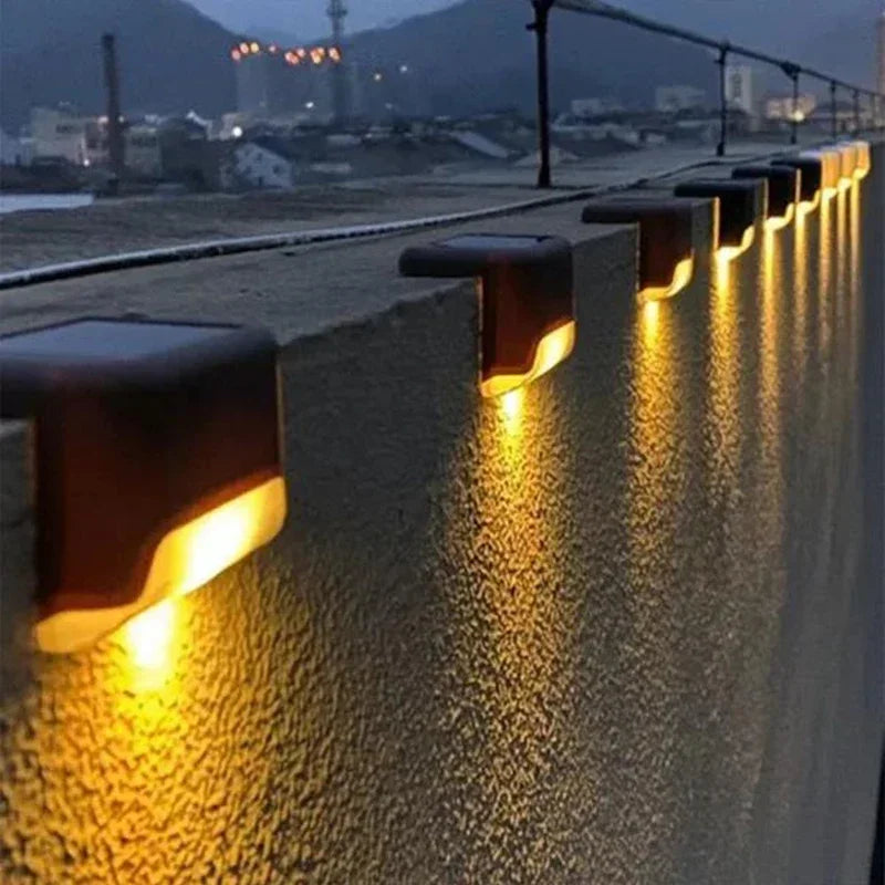 Solar Deck Step Lights 12-Pack – Waterproof LED Outdoor Stairs