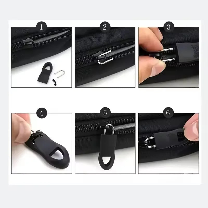 8-Pack Zipper Puller Replacement – Bags, Clothing & Tents Zipper Puller Set Zpaxo