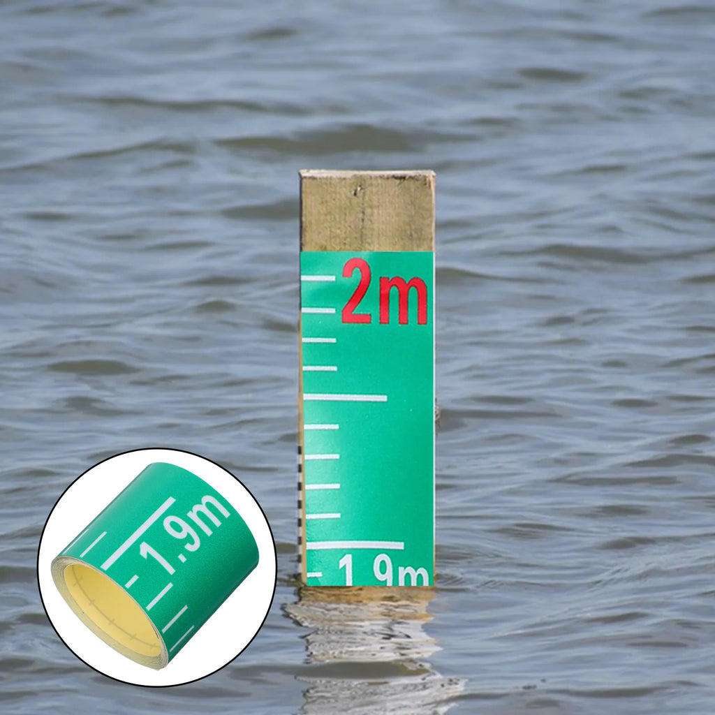 Self-adhesive Water Level Indicator Sticker Waterproof Measuring Tape