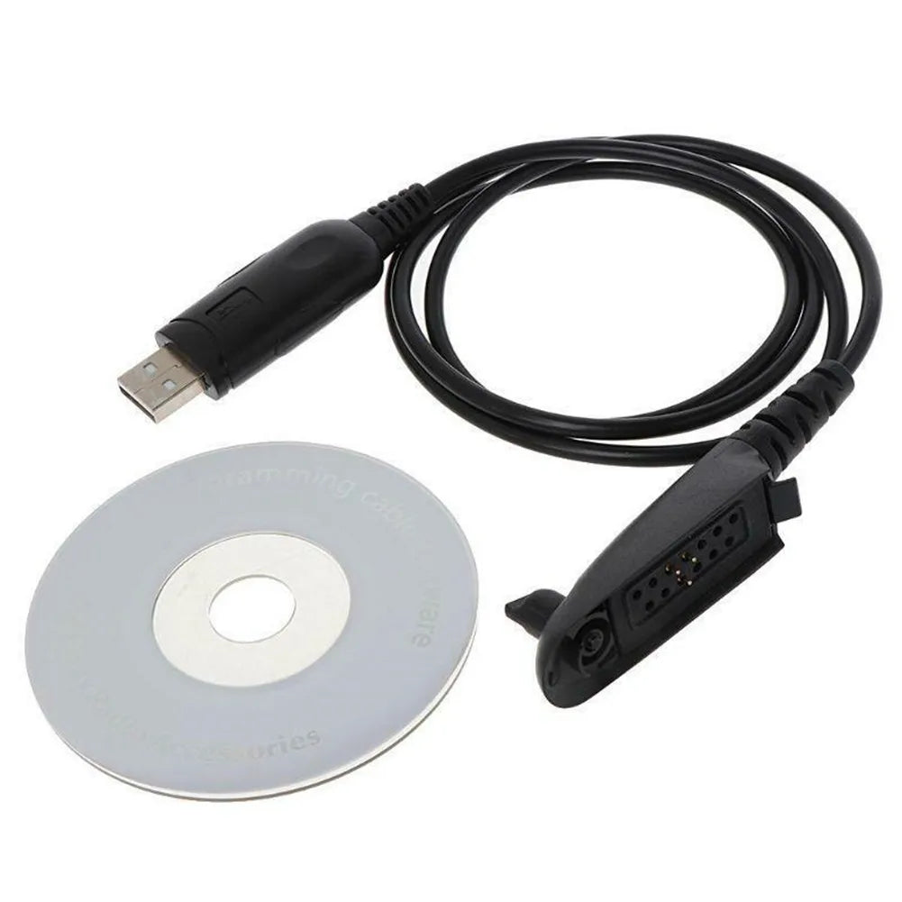 41 34 USB Programming Cable Software CD Motorola Walkie Talkie Radio