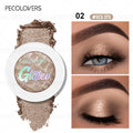 1PC Chameleon Eyeshadow Powder - Vibrant Pink Highlighter, Mashed Potato Texture, Long-Lasting Shimmer Zpaxo 02