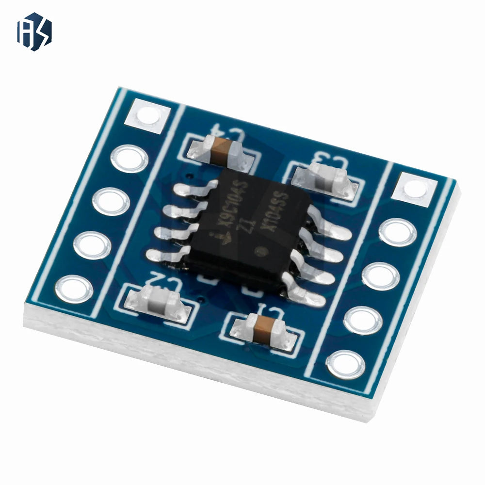 5V X9C104 Digital Potentiometer Module 40 100K 100-Tap Zpaxo