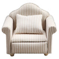 1 12 Mini Furniture Sofa DIY Decoration Doll House Living Room White