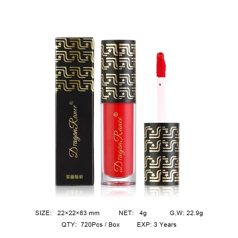 Ryukin Matte Liquid Lipstick Makeup Lip Glaze Moisturizing Waterproof Zpaxo