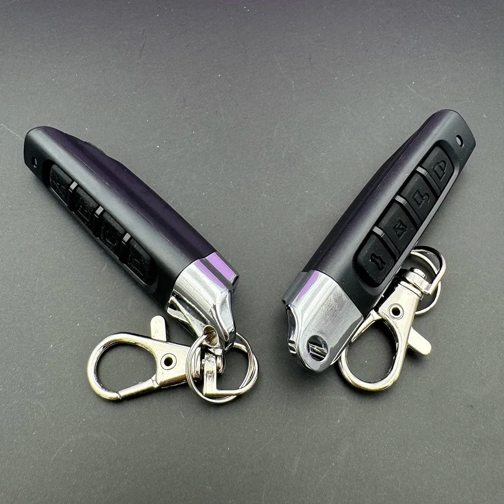 Remote Control 433MHZ For Car Door Key Buttons Garage Gate Door Copy Remote Garage Door Opener Remote Control Duplicator Zpaxo