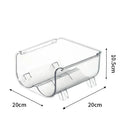Stackable Cup Holder Suitable Cabinets Water Bottle Kitchen Storage