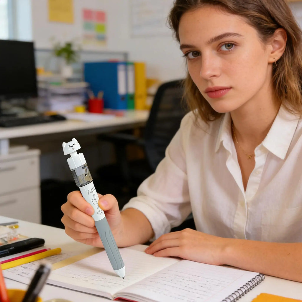 Pen That Sprays Water Joke Toy Party Favors Funny Squirting Pen For Kids Children Teens Students April Fool's Day Office Break Zpaxo