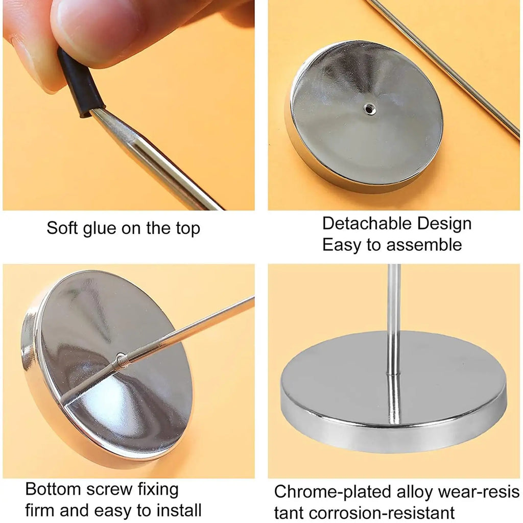 Rod Paper Holder Spike Restaurant Check Spindle Chrome Receipt Holder Paper Receipt Holder Spike For Restaurant Kitchen Takeaway Zpaxo
