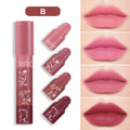 Four-Section Lipstick Autumn and Winter Matte Velvet Matte Lip Gloss Long-Lasting Makeup Effect Whitening Complexion Lip Gloss W Zpaxo B Dr144 Full Size
