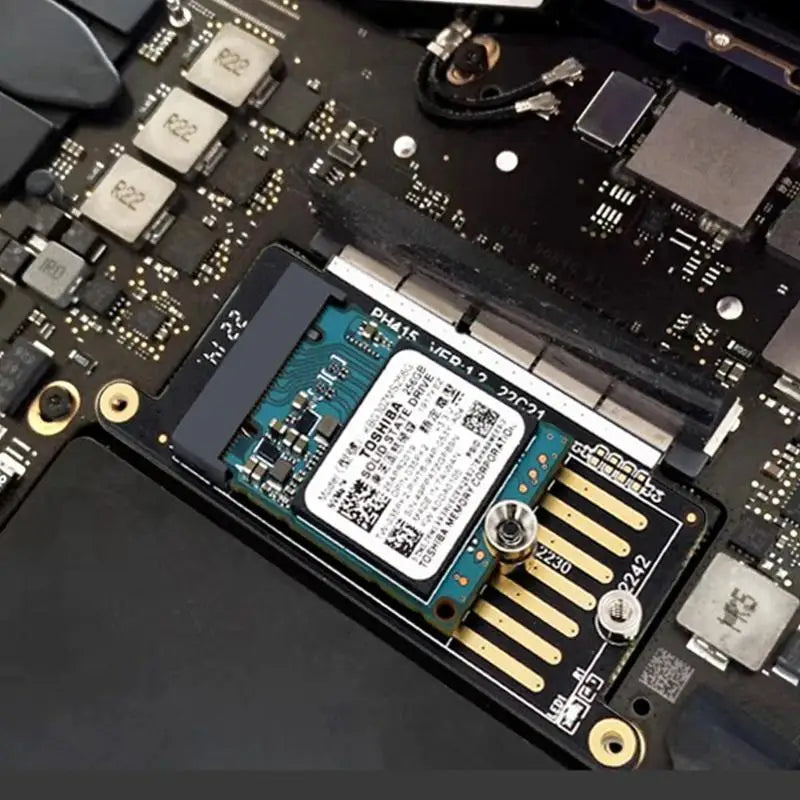652F NVMe for M.2 2230 2242 SSD Hard Drive Converter Adapter for A1708 Late 2016 Zpaxo CN