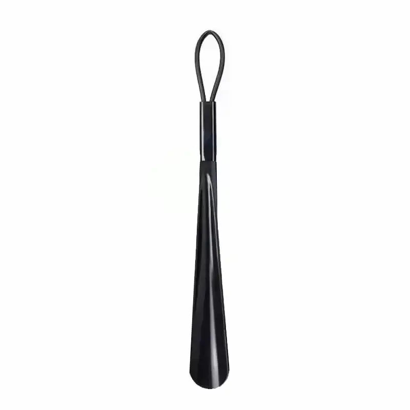 Ultra Long Bending-free Plastic Shoe Horn Strength-tested Longevity Zpaxo Black