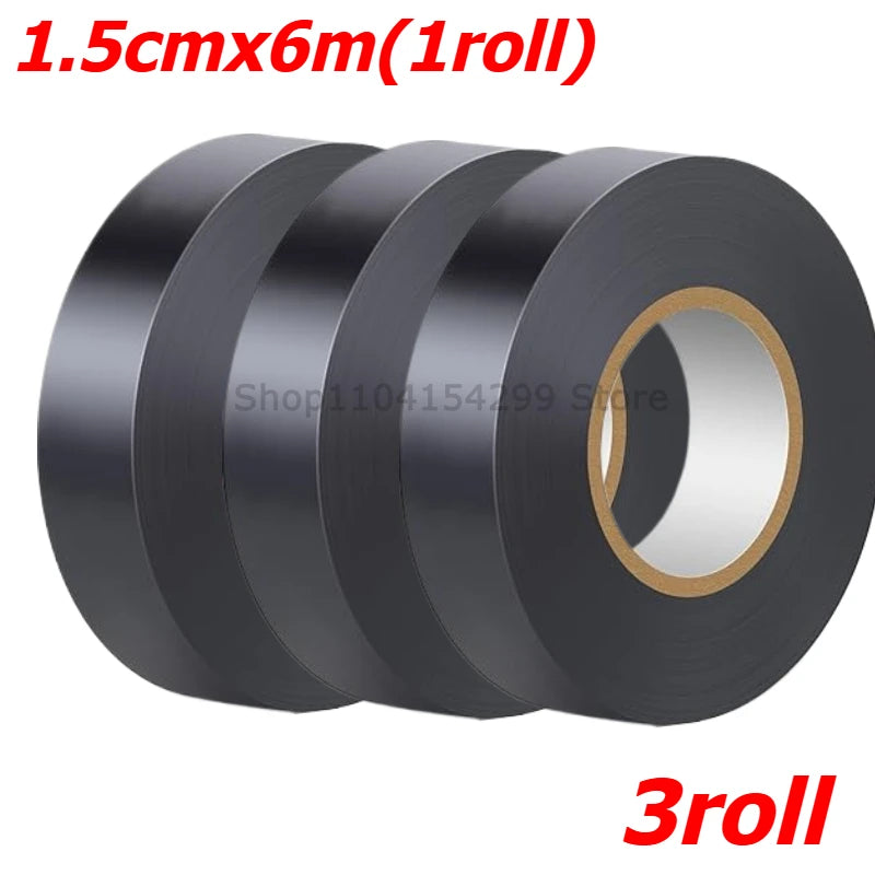 Handlebar Grip Repair Bar Finishing Tape Fits All Road Bikes Cycles Bicycle Handlebar Grip Repair Tape Black Cycling Accessor Zpaxo 3roll