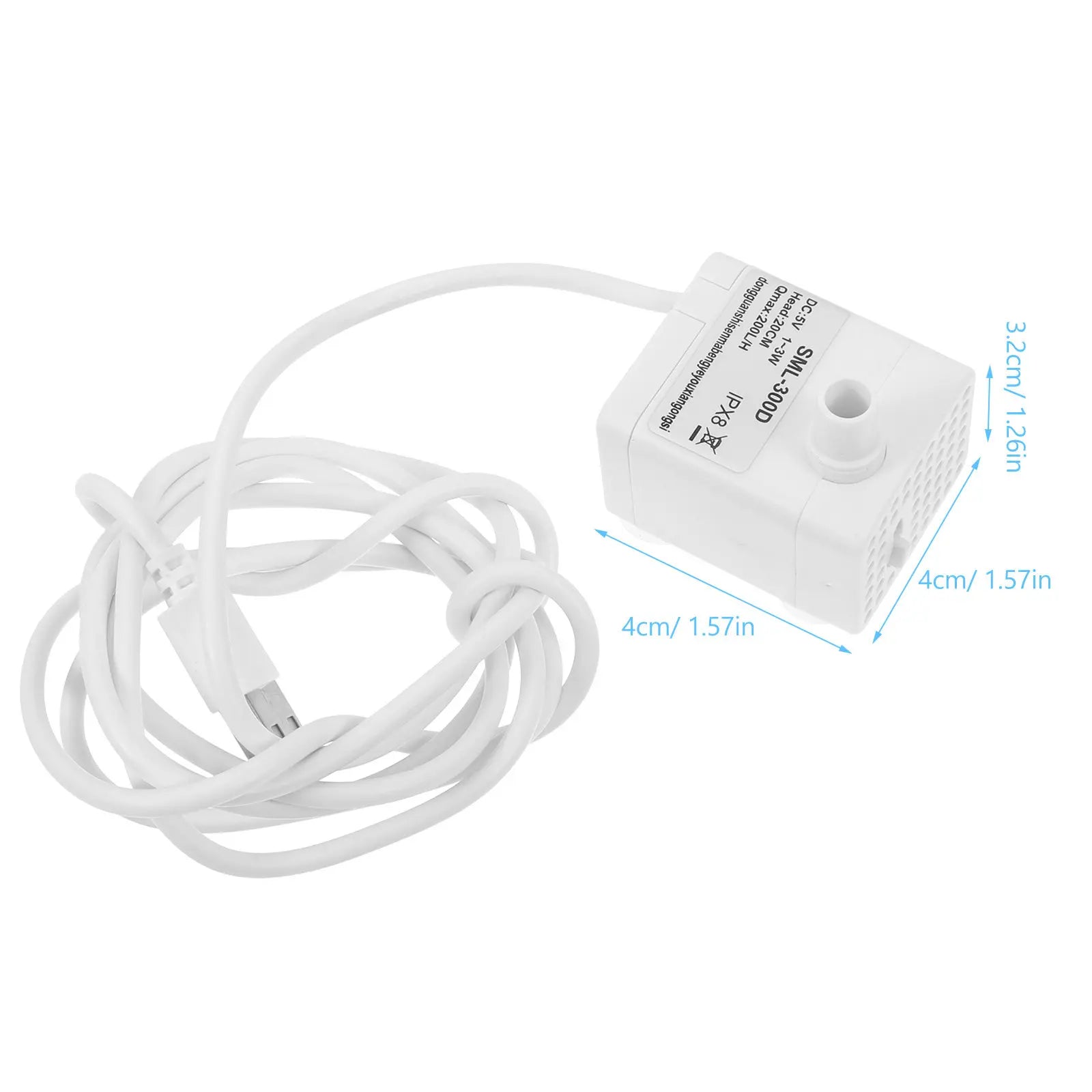 Mini Submersible Water Pump Easy Install Time Saving Fish Tank