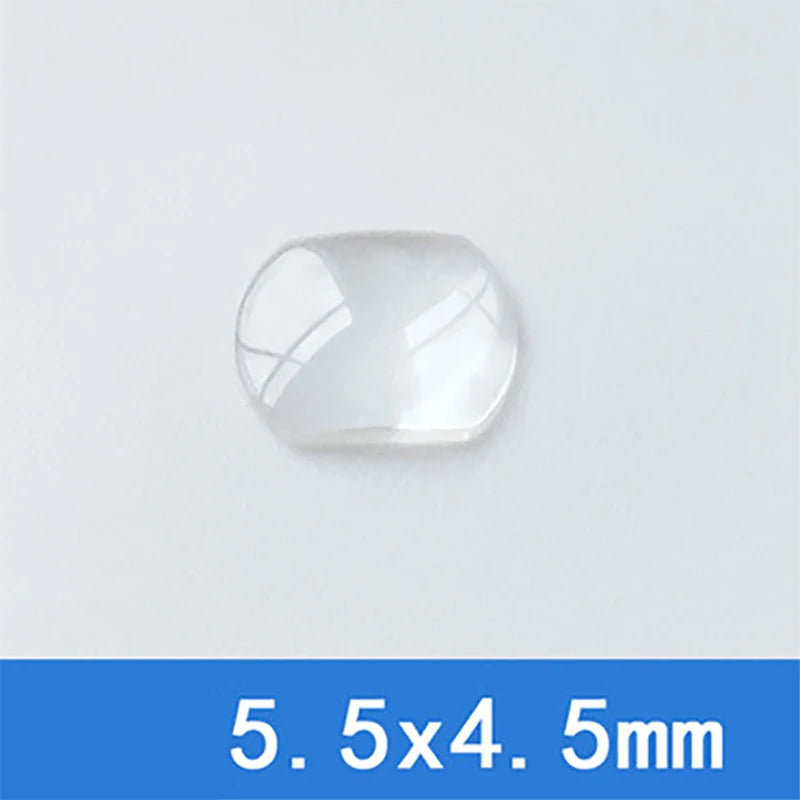 Sapphire Bubble Magnifier Calendar Lens Date Window Watch Crystal Zpaxo 5.5x4.5mm