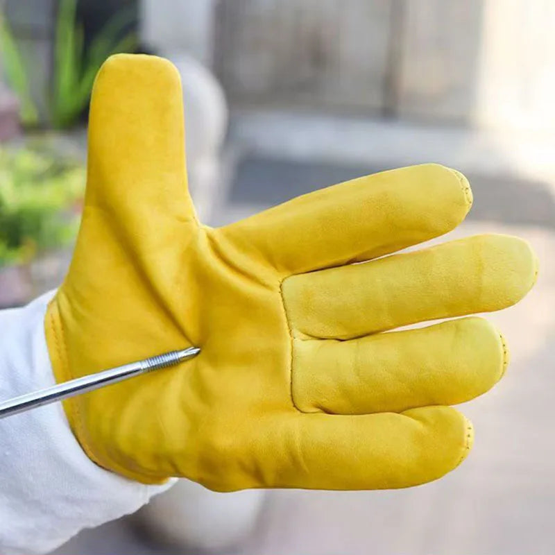 1Pair Soft Hand Straight Thumb Beekeeper Beekeeping Bee Keeping Zpaxo