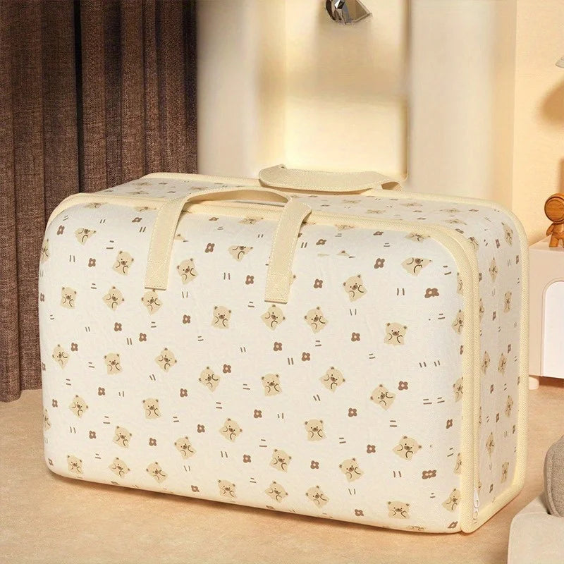 Large Quilt Storage Bag – Dustproof Moisture-Proof Organizer Quilt Storage Bag Zpaxo YELLOW 120L