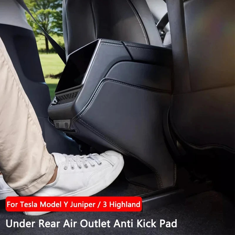 2025 Model Y Juniper Rear Air Conditioning Vent Anti Kick Pad