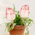 Tulip Watering Globes for Plants – Automatic Self-Watering System, Slow-Release for Indoor & Outdoor Potted Plants, Cacti – Deco Zpaxo 1pc