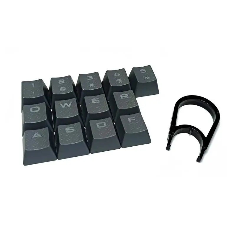 652F 13PCS ABS Backlit Keycaps OEM Profile for Mechanical Keyboard DIY Best for Gamer Zpaxo