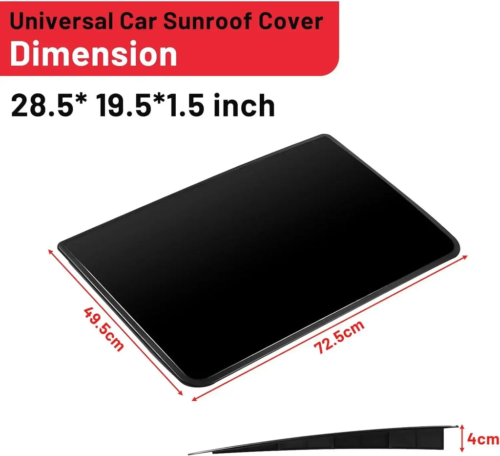 Universal Car Sunroof Wind Deflector | Waterproof Moonroof Visor