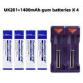 Gumball Gum Stick Battery 1.2V Ni-MH Rechargeable Batteries 1400mAh Ni Mh 7/5 F6 for Walkman Portable CD MD Player UK201 Charger Zpaxo 4 Battery and UK201 1.2V