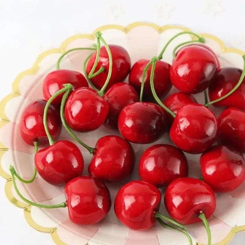 Artificial Cherry Decorations – Fake Fruit Props & Home Decor