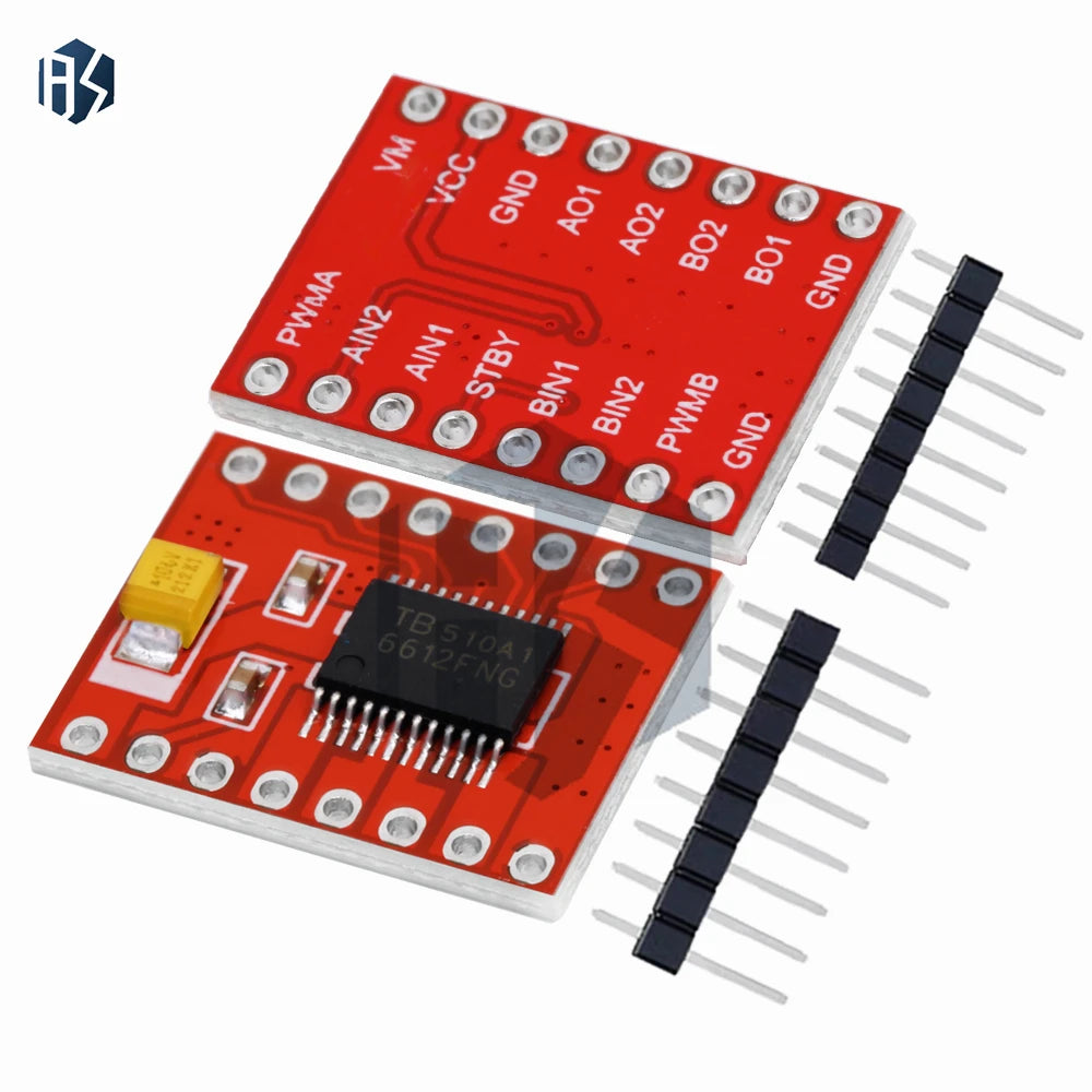 TB6612FNG Dual Motor Driver 1A Control Module Arduino Microcontroller Zpaxo