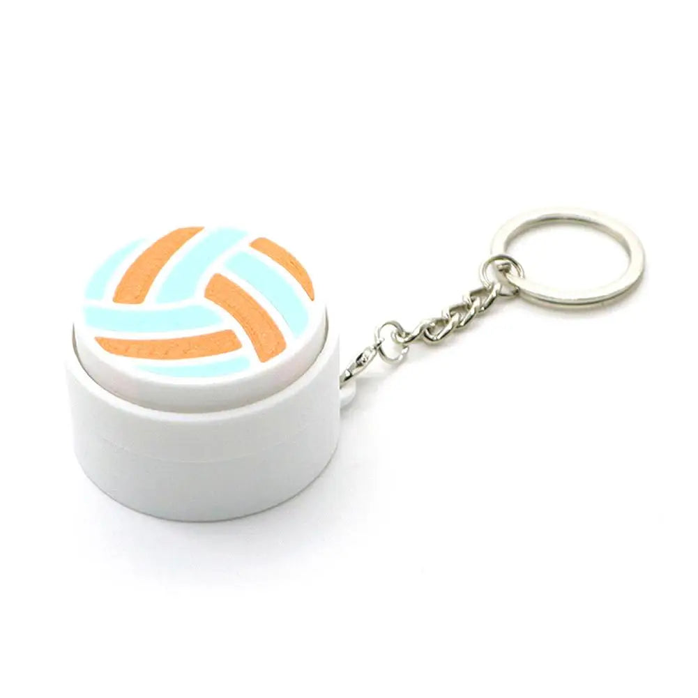 Sports Ball Keychain – Football, Basketball & Baseball Sports Keychain Zpaxo volleyball