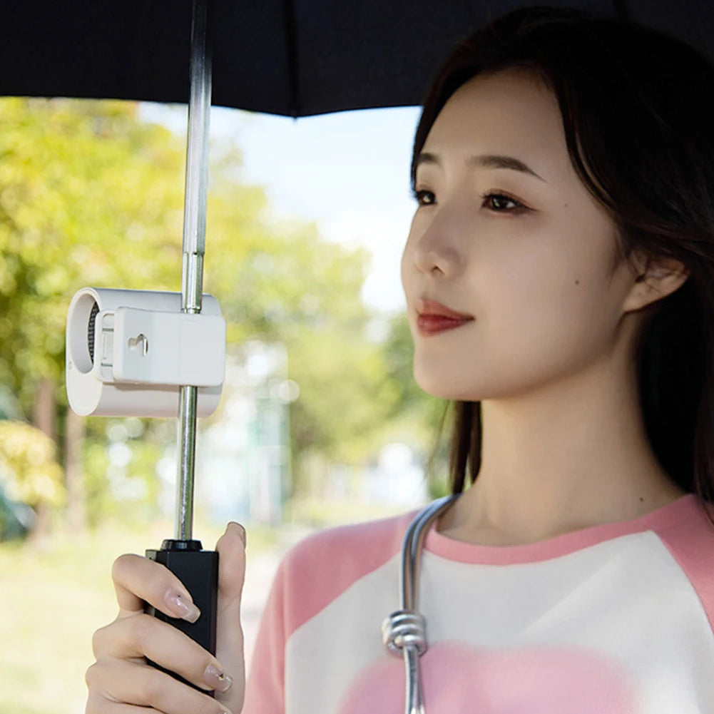 Outdoor Clip Waist Fan Portable Cooling Multi-purpose Stepless Speed Zpaxo