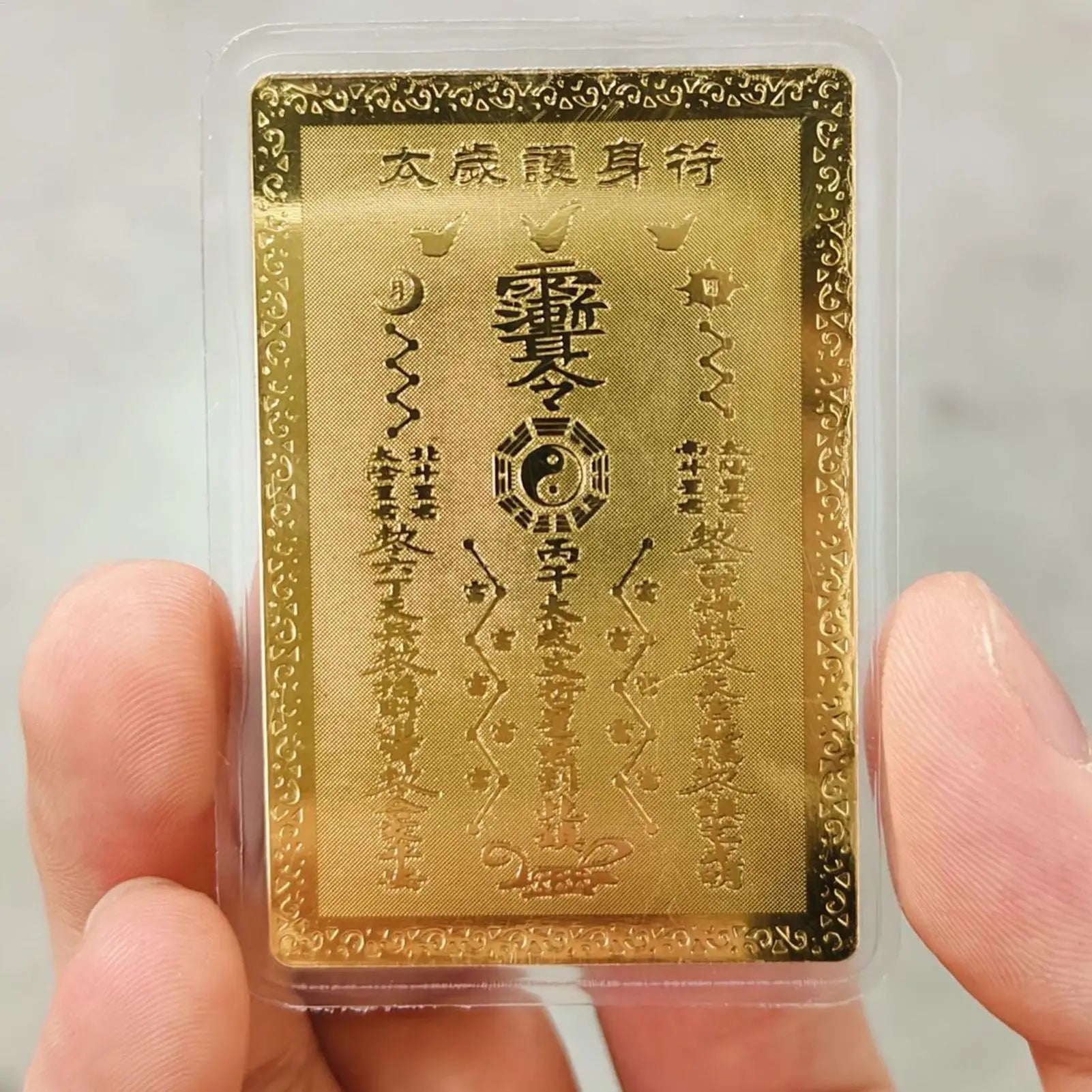 Chinese Tai Sui Horse Card Good Luck Wealth Prosperity Decoration
