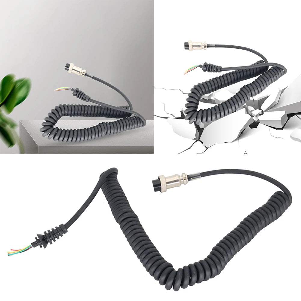 HM-36 Microphone Extend Cable Stretchable 8 Pins Hand Speaker ICOM