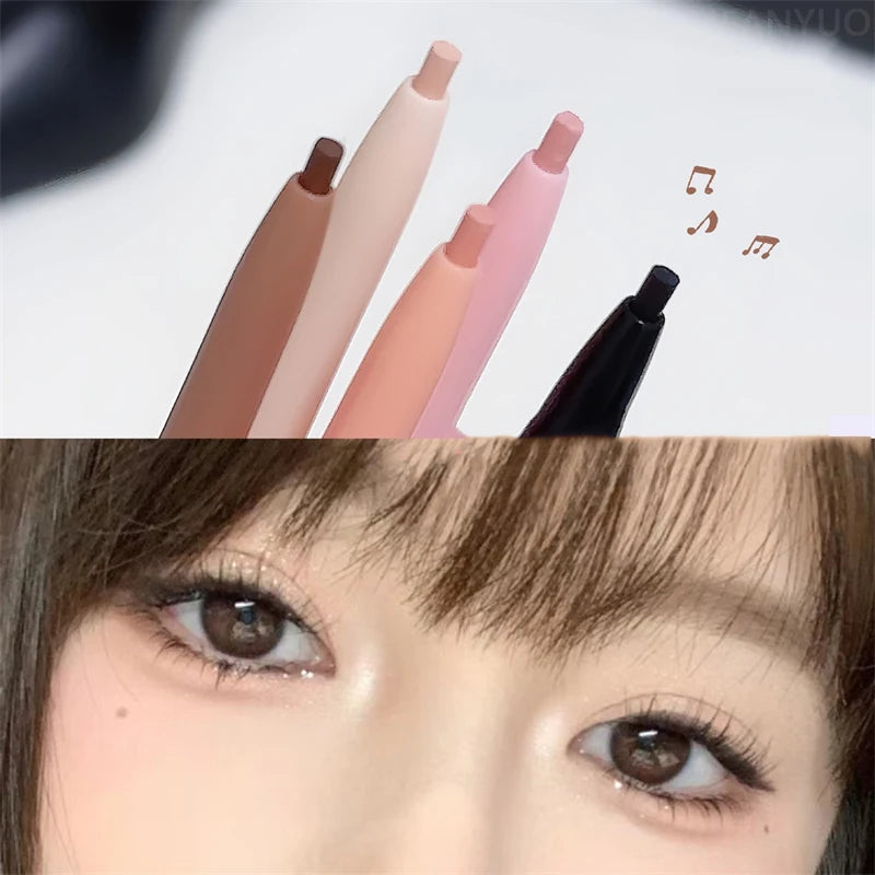 1PC Lying Silkworm Eyeliner Gel Pen Smooth Long Lasting Matte Eyeliner Waterproof Eye Liner Gel Pencil Quick Dry Korean Makeup Zpaxo