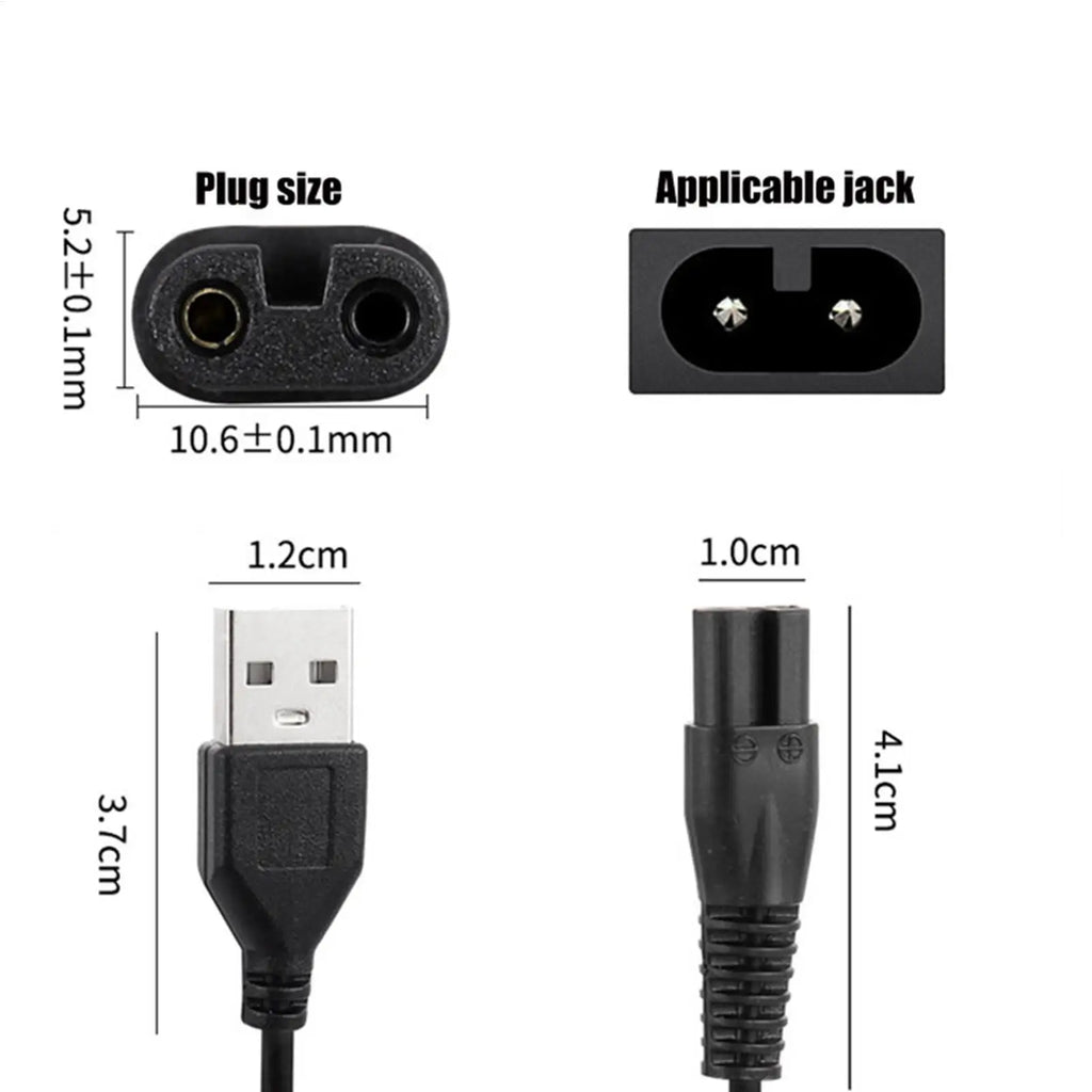 USB Charging Cable Power Cord Charger Wire Meridian Grooming Electric
