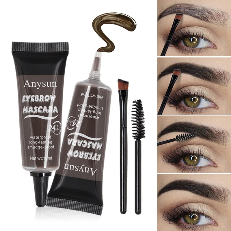 Durable Rendering Eyebrow Cream Waterproof Easy Apply Shaping Natural