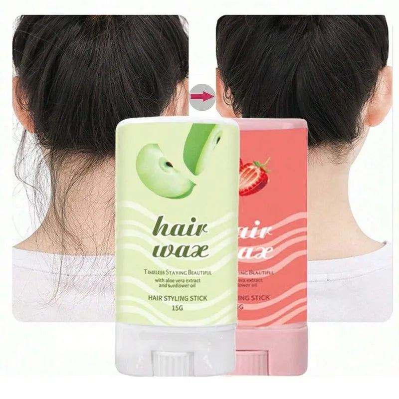 Hair Wax Pomade Broken Frizz Fixed Fluffy Styling Greasy Gel Lasting