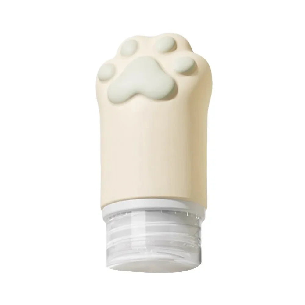 Travel Refillable Bottle Silicone Squeeze Lotion Bottles Cosmetics Zpaxo Yellow