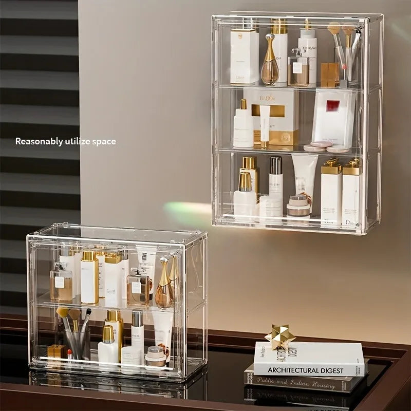 Handmade Resin Display Case Portable Collectible Storage Box Dolls