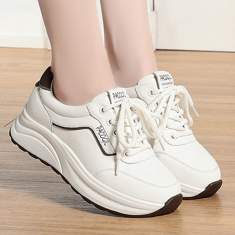 Women's Spring Autumn Minimalist Versatile Lightweight Soft Sole Zpaxo