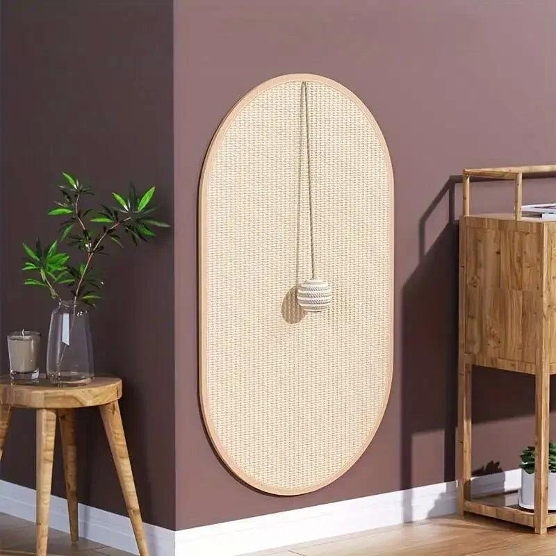 Durable Sisal Cat Scratch Pads Wall Sofa Claw Grinding Board Stickers