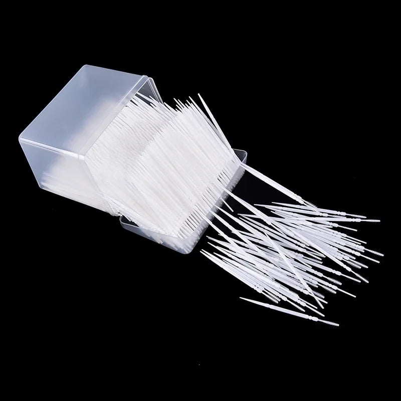Interdental Brush Tooth Pick Plastic Dental Picks Oral Hygiene 2 Way Zpaxo