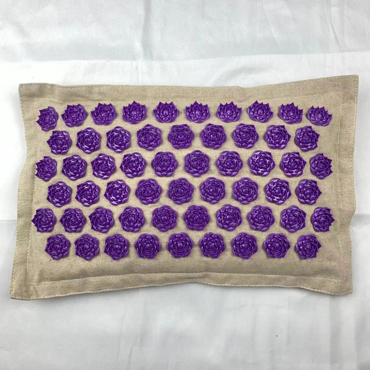 Lotus Acupoint Massage Relaxation, acupuncture and moxibustion Pillow Zpaxo PURPLE