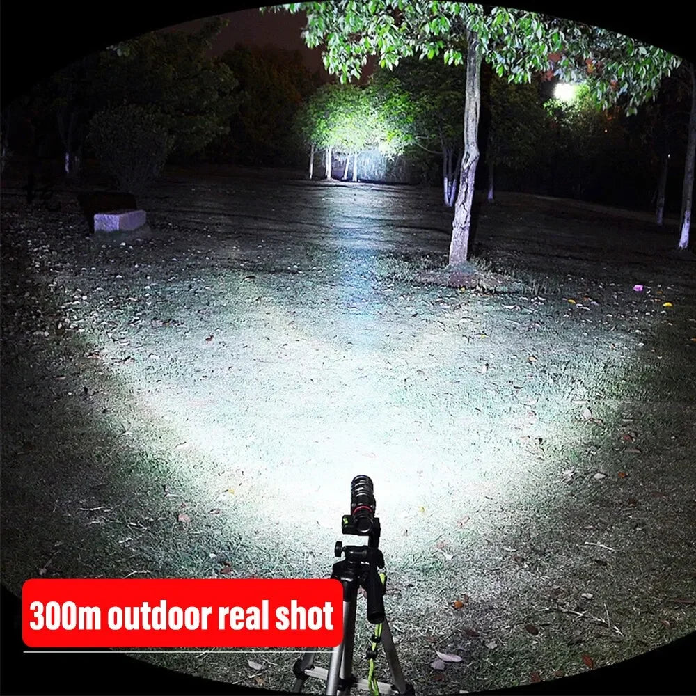 ESMARTER 1000 Lumen Zoomable LED Flashlight | USB Rechargeable