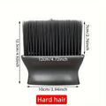 Multi-faceted dust brush-flexible bristles ergonomic handle, suitable for air conditioning vents/car details. Zpaxo 1pc