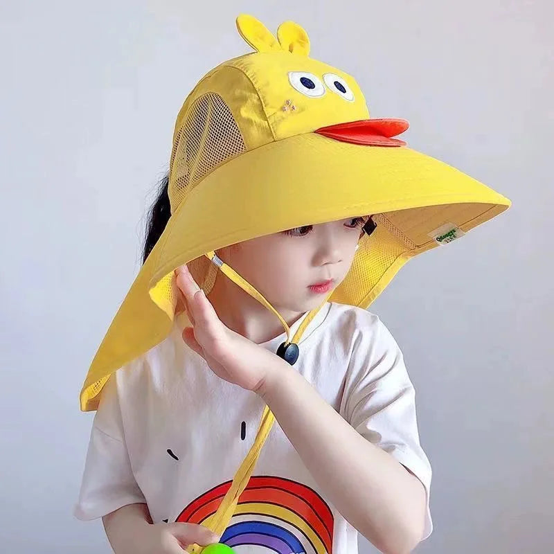 Sun Hat UPF 50+ UV Protection Fisherman Cap Toddler Boys Girls Summer