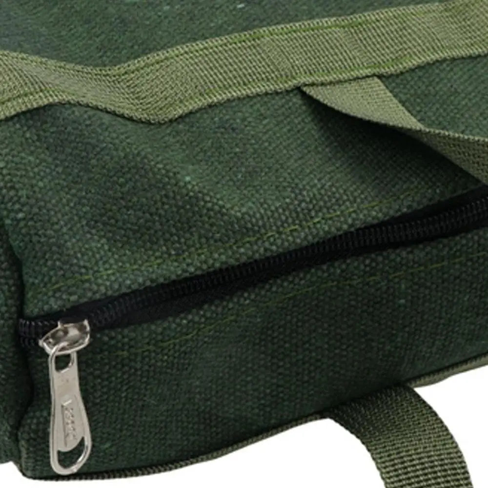 Large Capacity Repair Tool Bags Thick Canvas Zipper Bags Tool Storage Organizer Multifunction Waterproof Hand Tool Case Zpaxo