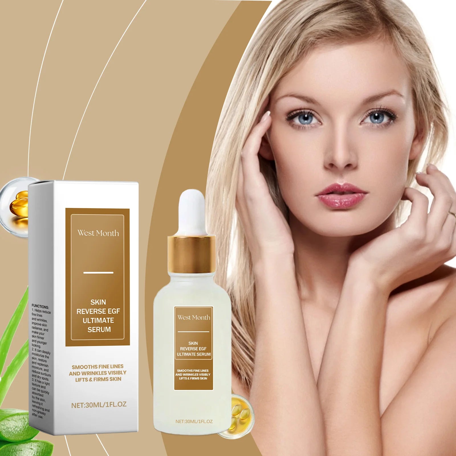 Glycerin Serum Moisturizing Hydrating Anti-wr-inkles Reduce Fine Zpaxo