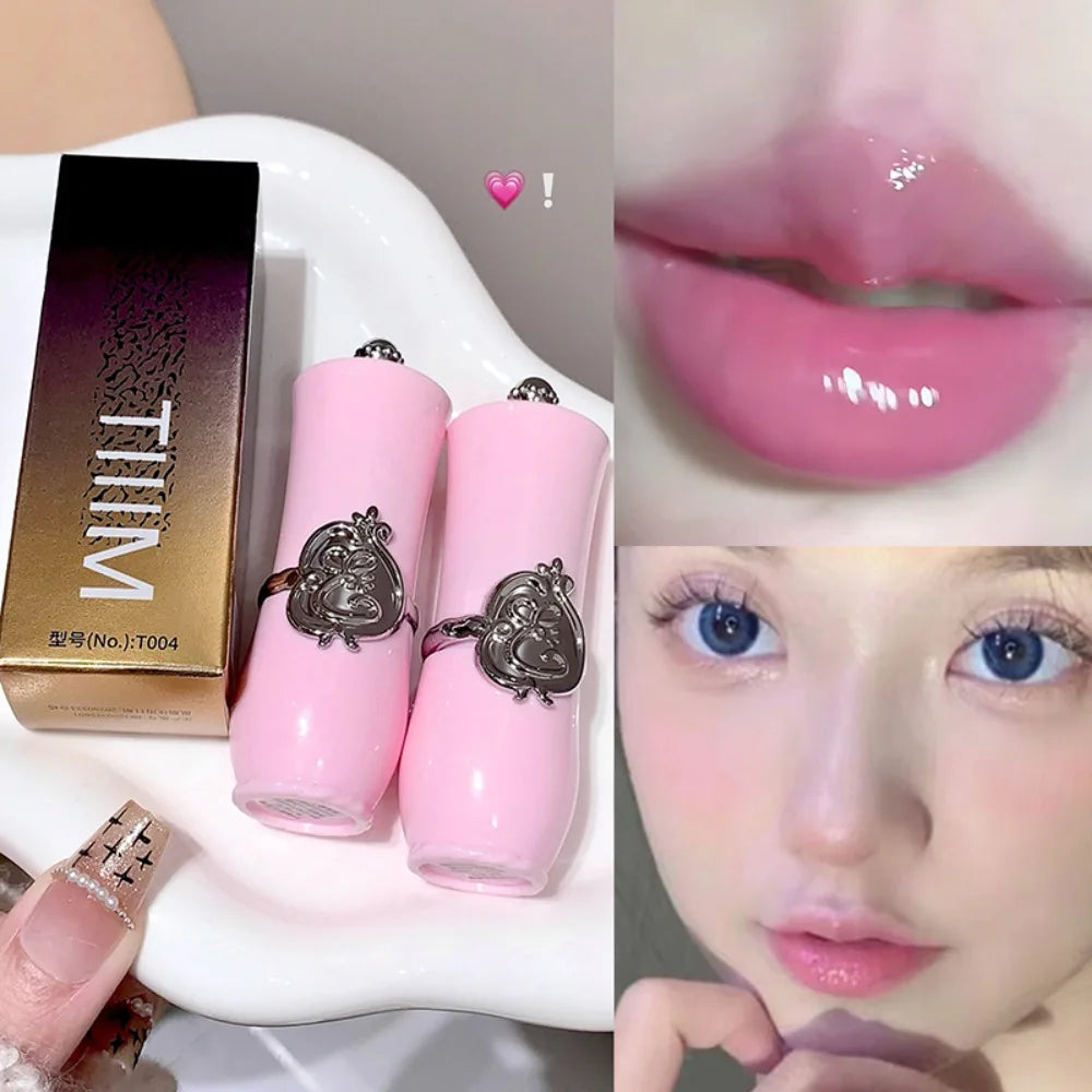 Clear Jelly Lipstick Temperature Change Moisturizer Long Lasting Nutritious Warm Crystal Lip Balm Magic Change Lip Gloss Makeup Zpaxo